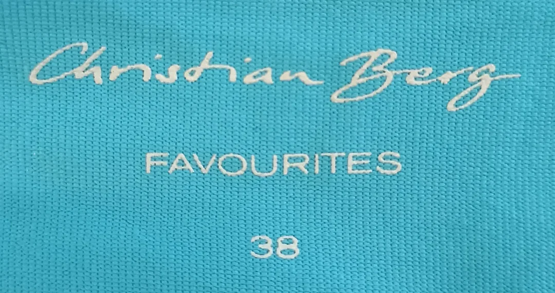 Christian Berg Damenshirt blau Gr. M – Bild 3