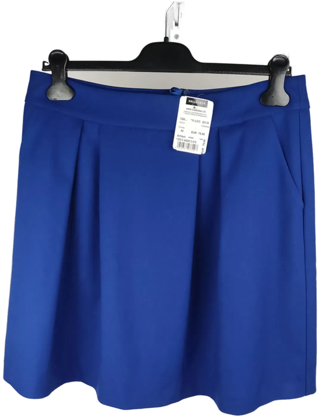 Hallhuber Damenrock mini blau- 42 - Bild 4
