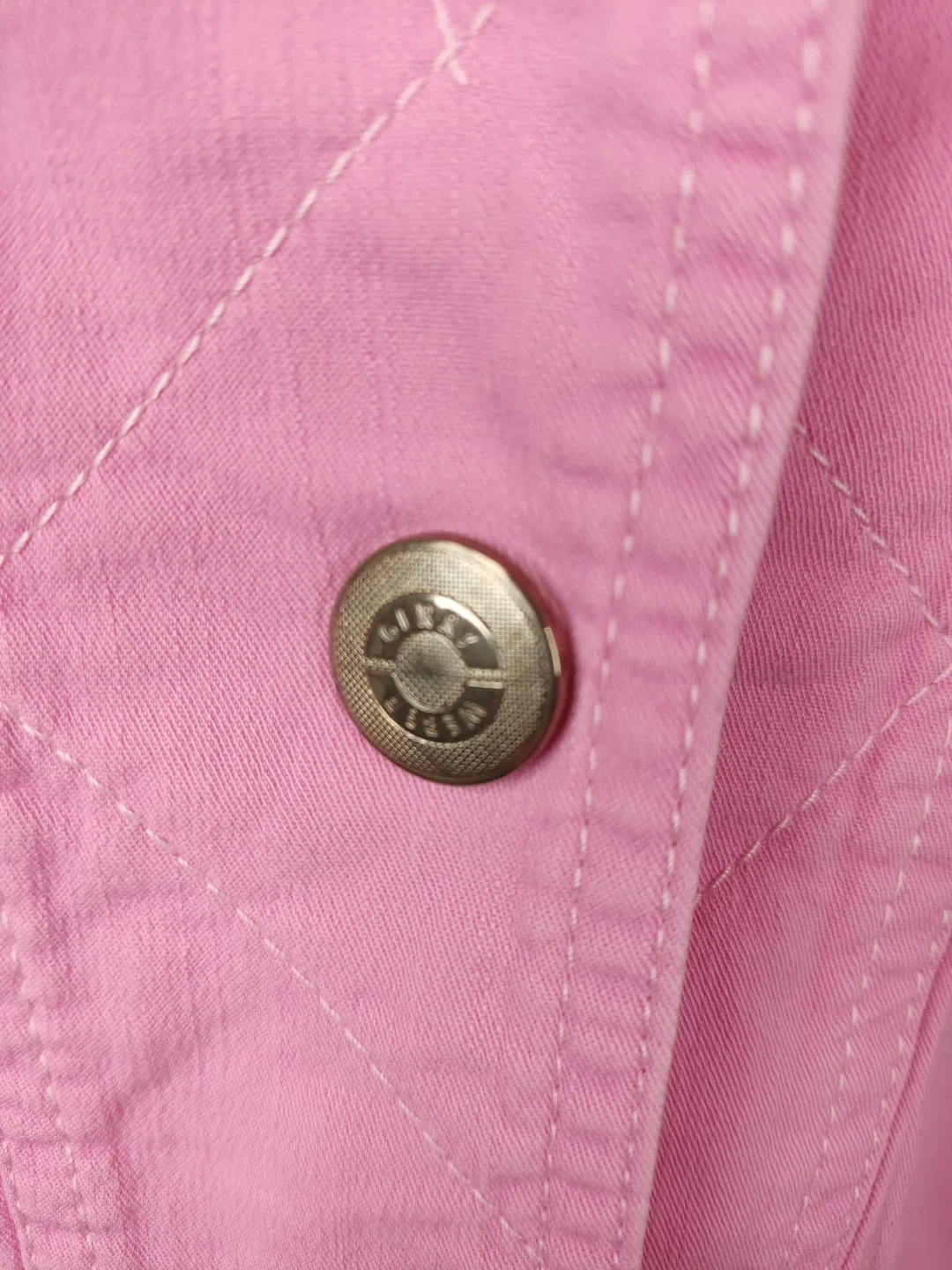 Gerry Weber Damen Jeanshemd kurzarm rosa - L/40 – Bild 5