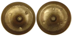 Vintage Messing-Kerzenhalter 2er-Set – Vorschau 5
