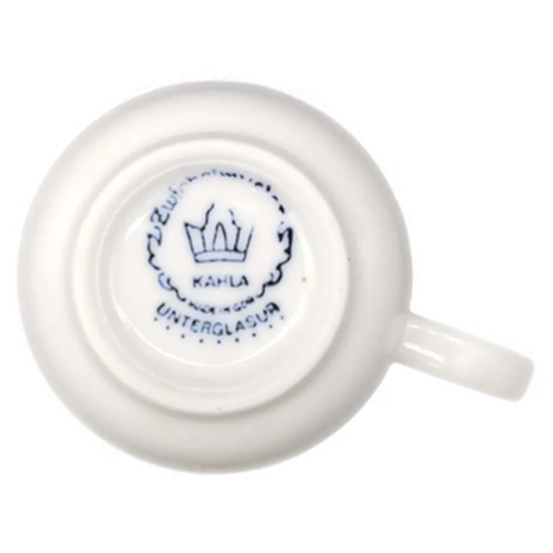 KAHLA Zwiebelmuster Espresso Set (2 Tassen + 2 Untertassen) – Bild 4