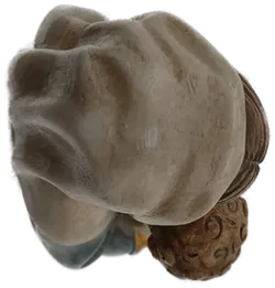 Skulptur Madonna mit Kind aus Holz ca. 40cm - Bild 7