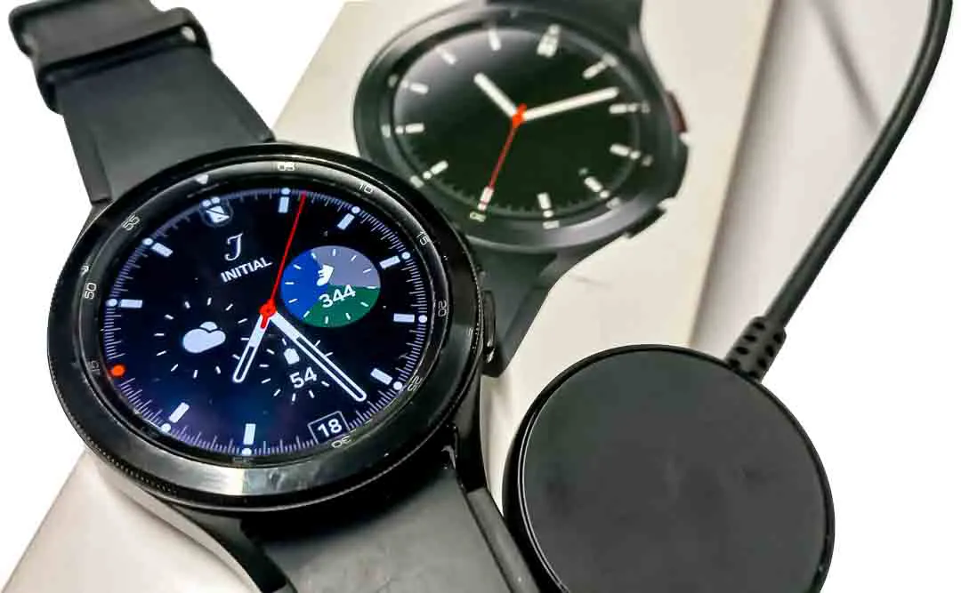 Samsung Galaxy Watch4 Classic Smartwatch Bluetooth 46mm Schwarz - Bild 3