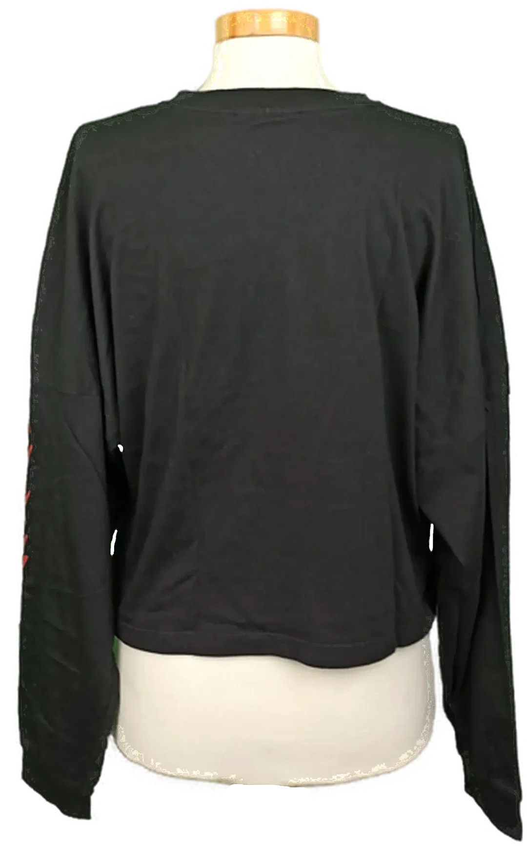 Netflix Stranger Things Damen Croptop schwarz – Bild 2