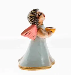 Original Bozner Engel von Thun, ca. 10 cm, Kerzenhalter - Bild 2