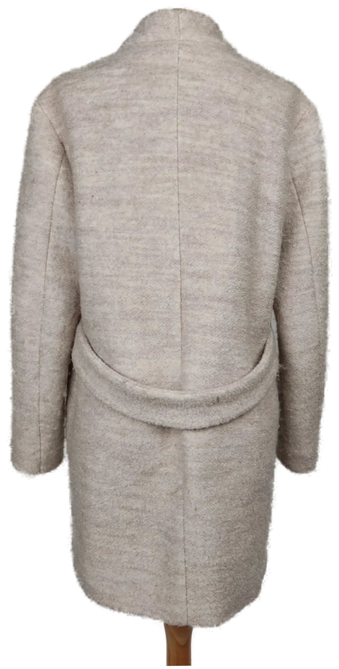 Esprit Damen Wollmantel, beige - Gr. L – Bild 3