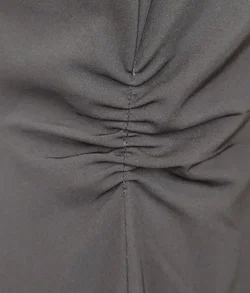 SET Schwarzes Midikleid - Gr. 38 / 90% Polyester, 10% Elasthan - Bild 5