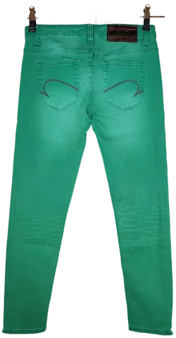 One Green Elephant Damen Jeans grün - S/36 - Bild 2