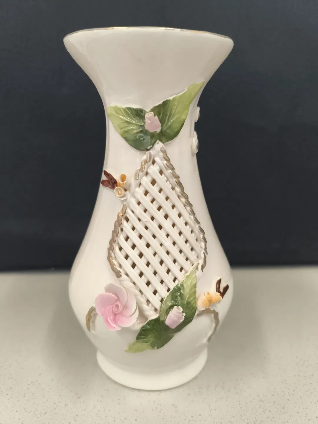 verspielte Ziervase - Bild 1