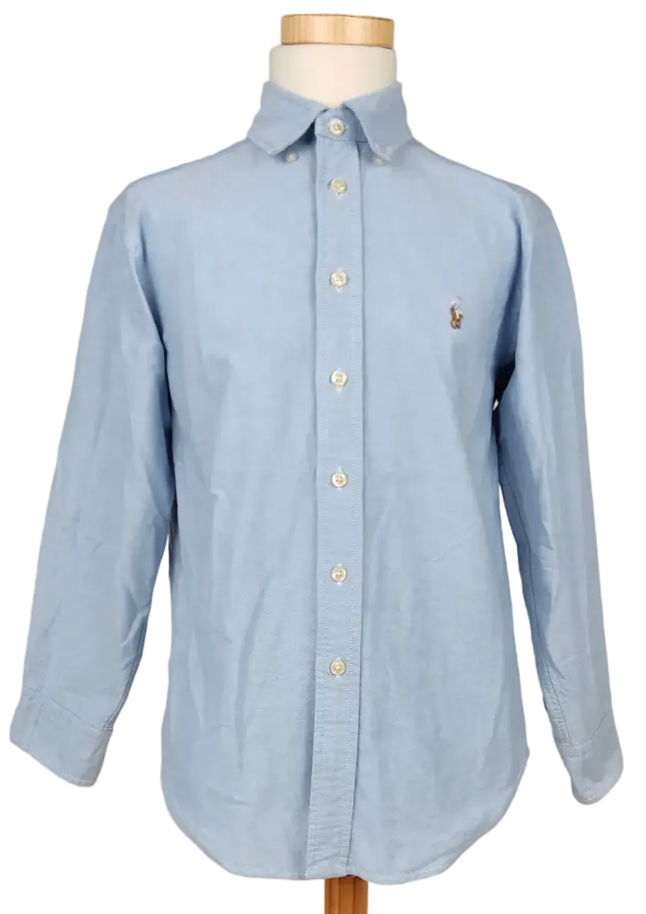 Ralph Lauren Jungen Hemd, blau - Gr. 8 - Bild 1