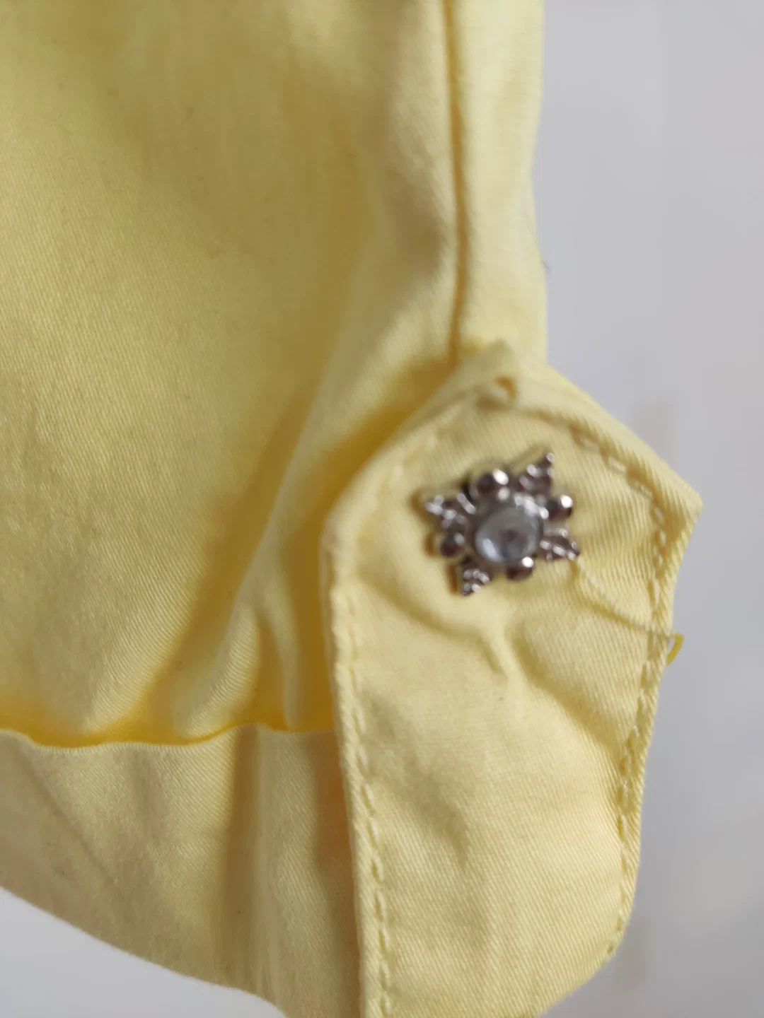 Shorts "Realize Denim Division", kurz mit Taschen, gelb, Größe 38 – Bild 6