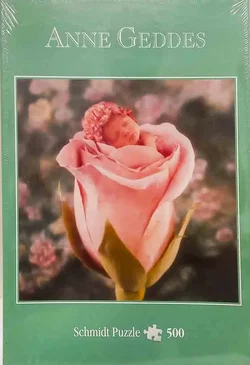 Schmidt Puzzle Anne Geddes „Das Rosenkind“ 500 Teile fabrikneu versiegelt – Vorschau 1