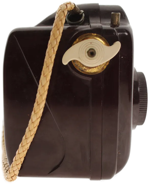 Bilora Boy Boxkamera aus Bakelit, hergestellt in Deutschland, vermutlich in den 1950er Jahren. - Bild 3