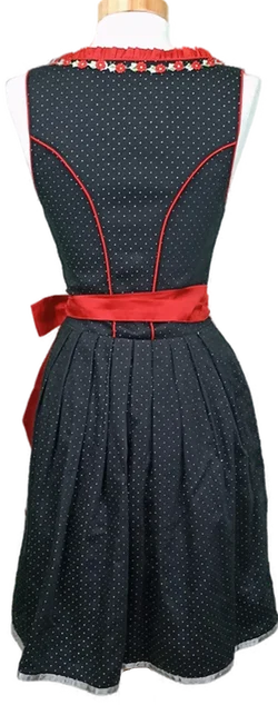 Stockerpoint Damendirndl rot/grün/grau Gr. XXS – Vorschau 2