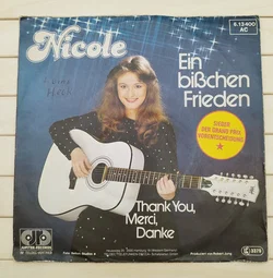 Nicole, Ein bisschen Frieden, Vinyl Single 