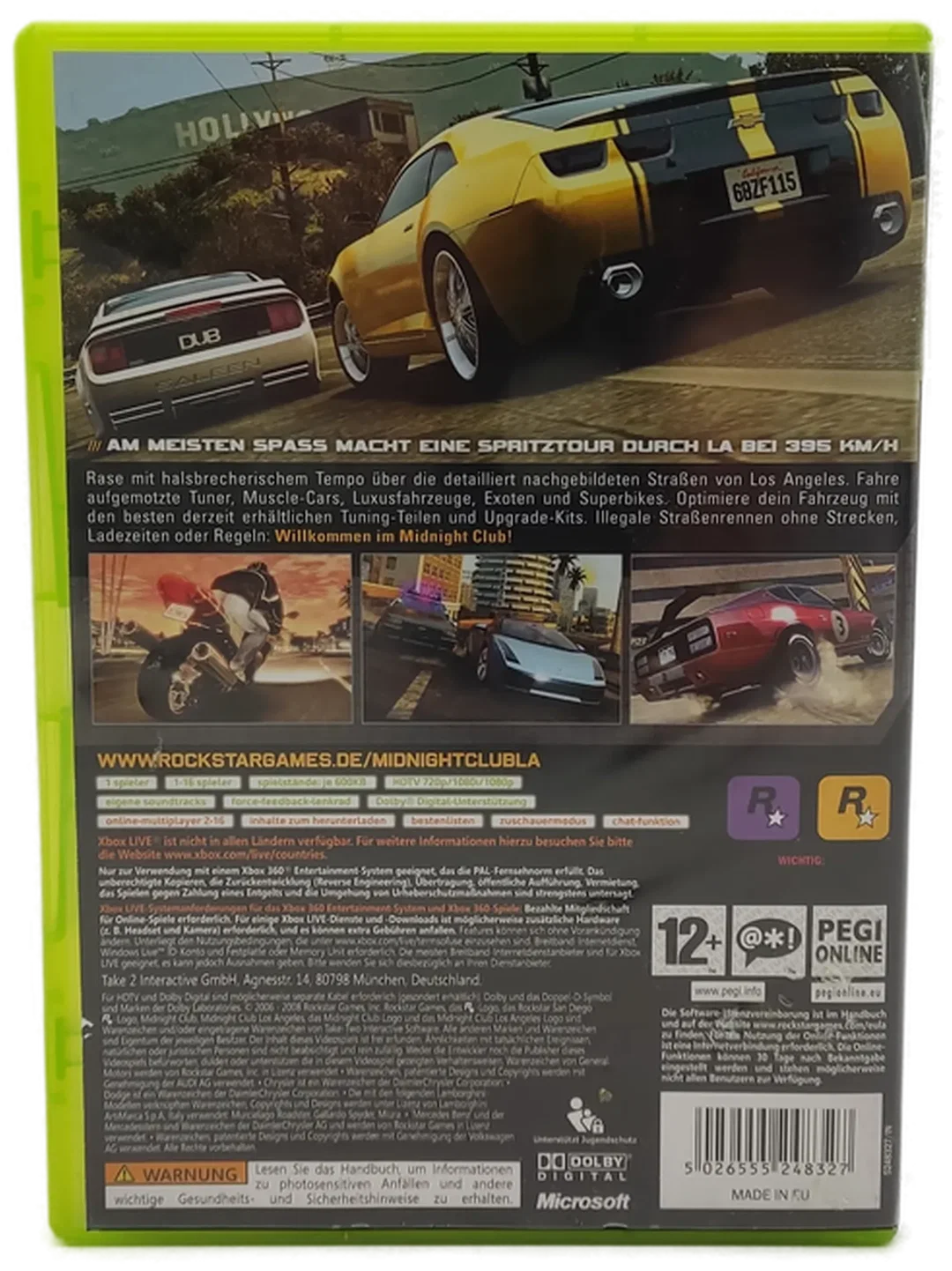 XBOX 360 Game "Midnight Club Los Angeles" – Bild 2