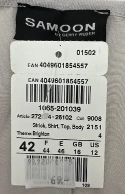 Samoon by Gerry Weber - Damen T-Shirt - Gr. 42 – Vorschau 4