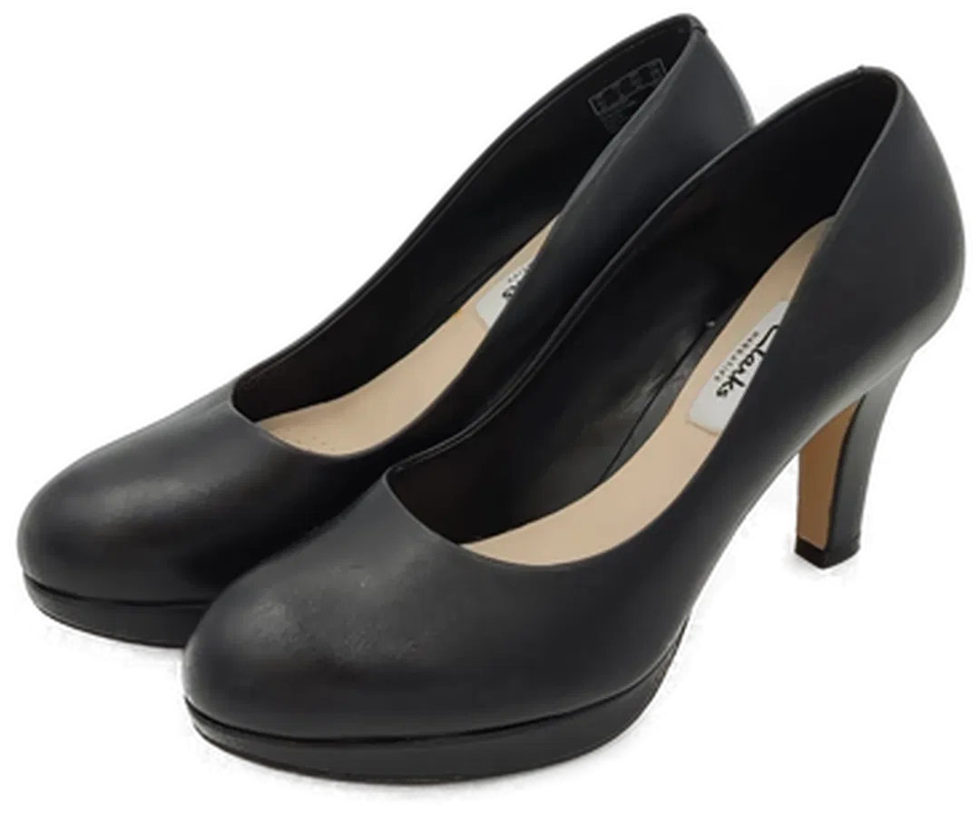 Clarks Damen Pumps schwarz Gr. 37½ - Bild 1