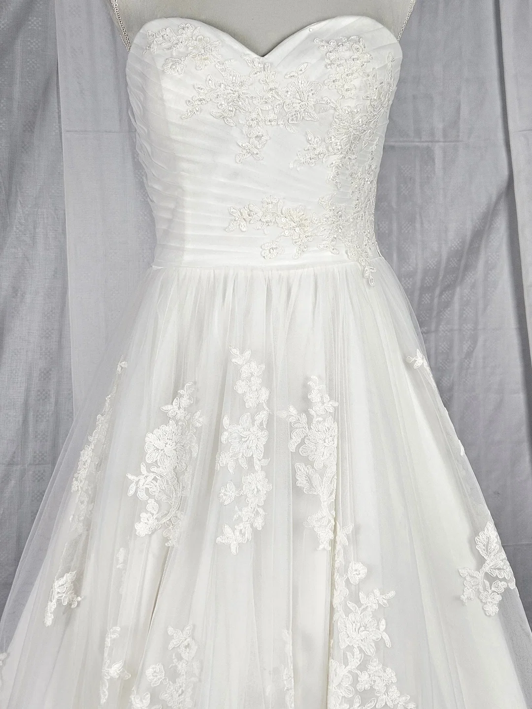 Hochzeitskleid - 14 - Atelier Irvalda (Wien) - Gr. M – Bild 7