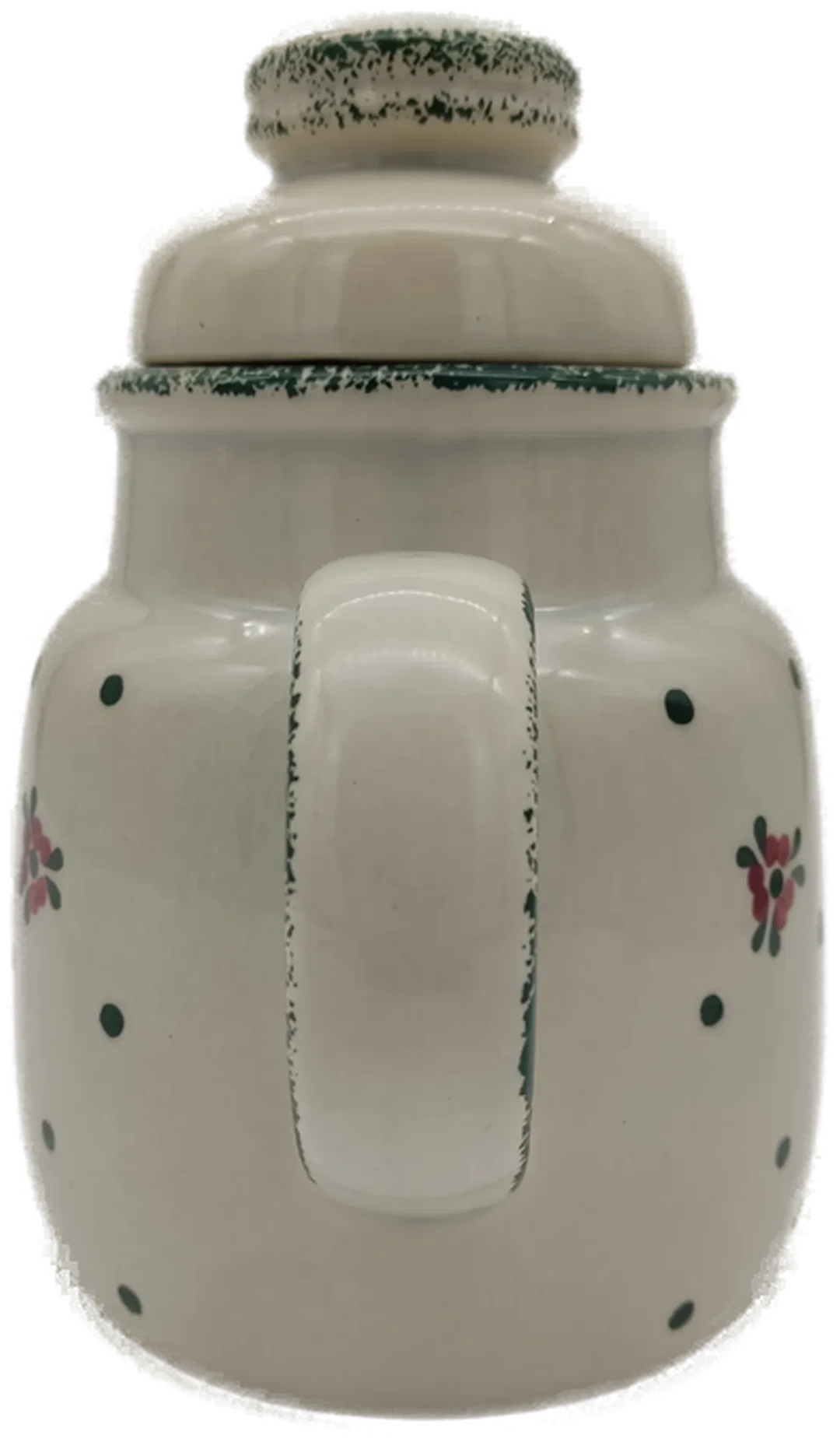 Vintage Kaffeekanne Keramik DDR - H/19 cm, Ostalgie – Bild 3