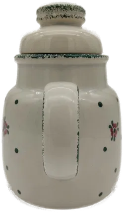 Vintage Kaffeekanne Keramik DDR - H/19 cm - Bild 3