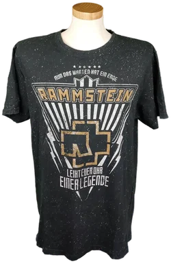 Rammstein Herrenshirt schwarz Gr. XL