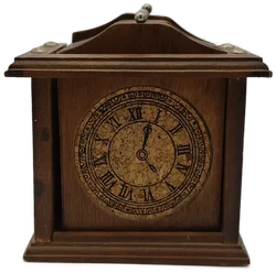 Holz-Untersetzer 6er-Set Uhr-Design | Zeitloser Charme - Bild 2