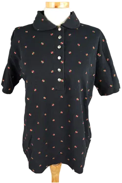 Pleamle Damen Trachtenpolo kurzarm - XL/42 - Bild 1