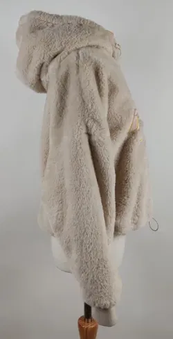 Karl Kani – Teddyfell-Kapuzenpullover Gr.S - Bild 2