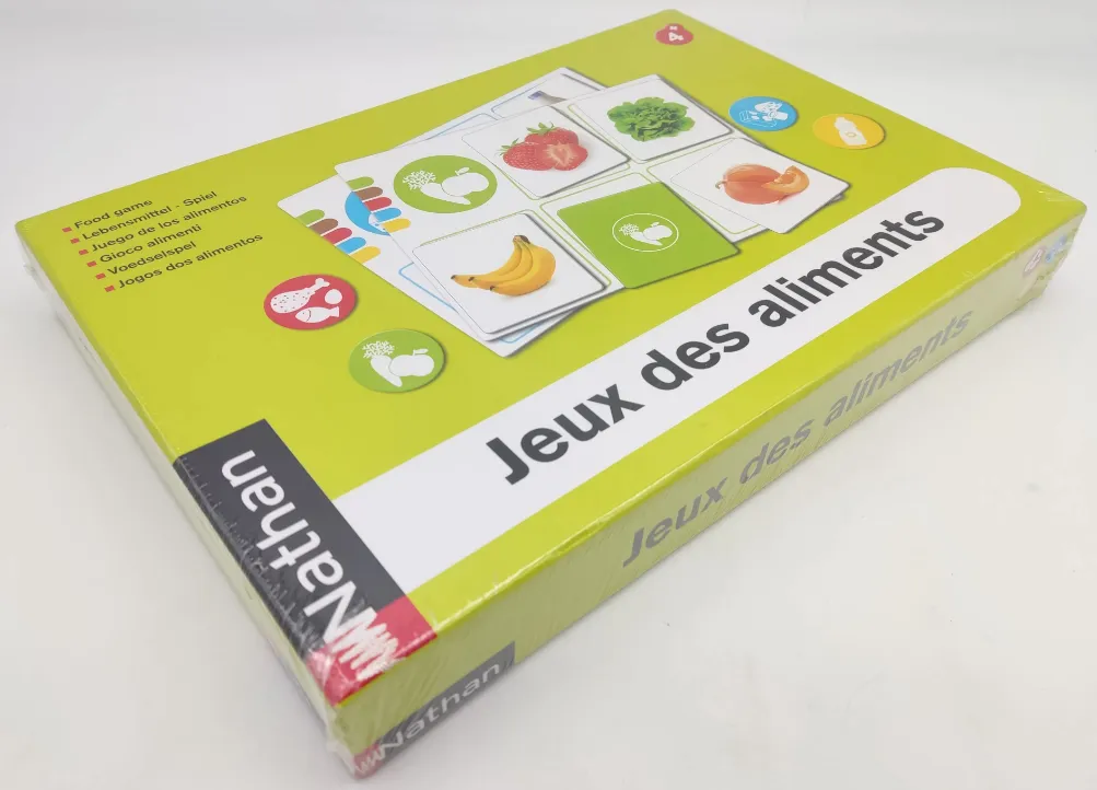 Lebensmittelspiel - Jeux des aliments - Nathan  – Bild 2