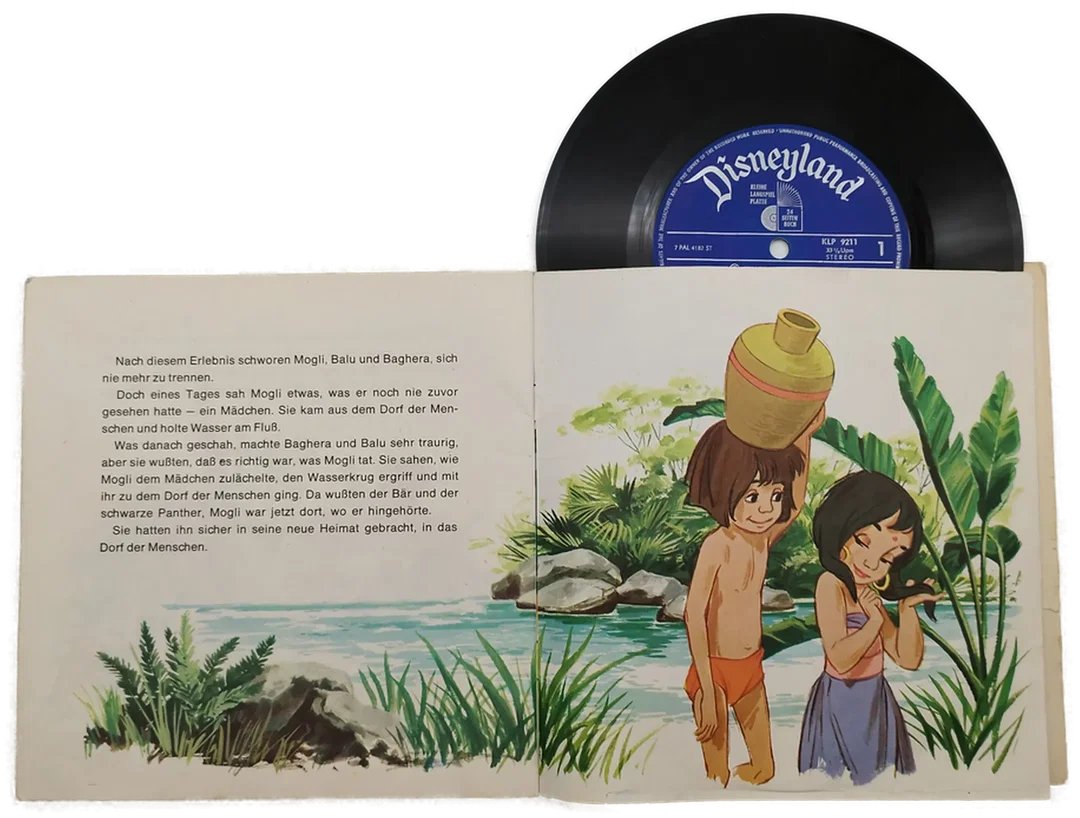 Dschungelbuch 1967 - Kleine Langspielplatte / 24 Seiten – Bild 4
