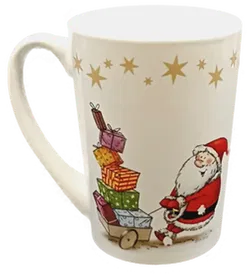 Home & Deco Weihnachtstasse gemustert - Bild 3