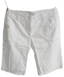 S.Oliver Damenshorts weiß - Gr. 42 - Bild 2