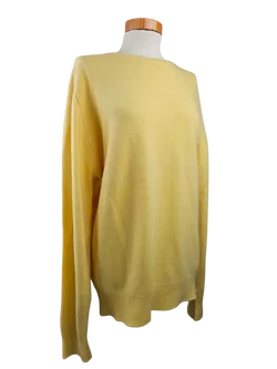 Glenmac Damen Pullover (Kaschmir), gelb - Gr. M/38 - Bild 2