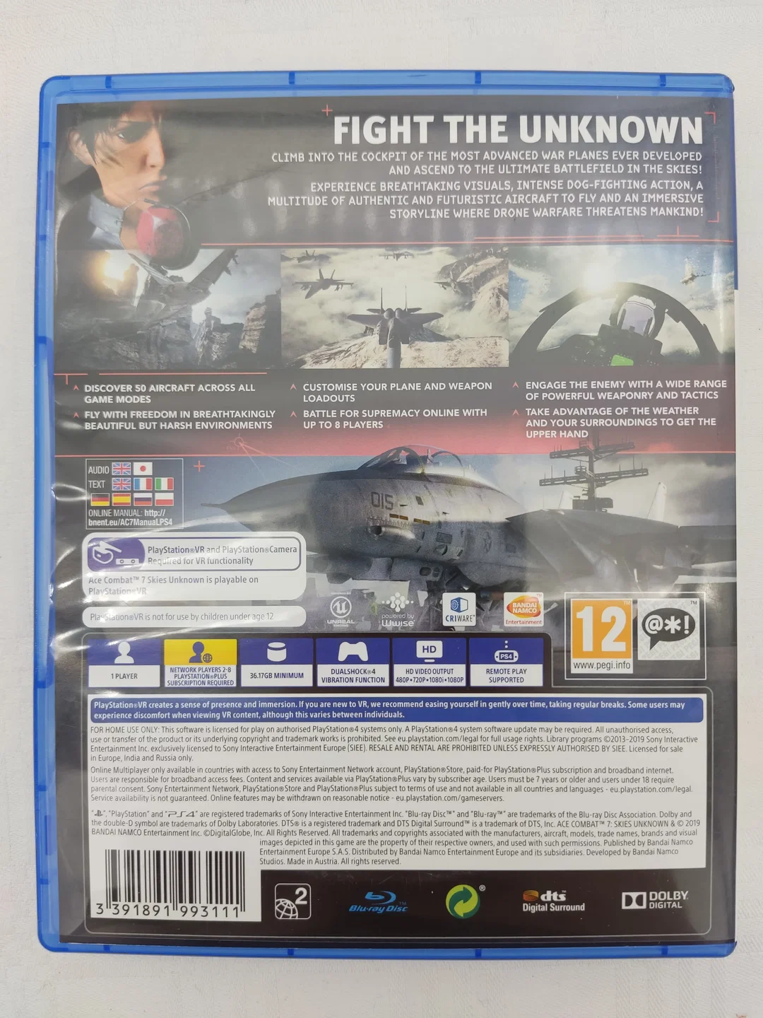 PS4 - ACE COMBAT™ 7: SKIES UNKNOWN - VR kompatibel – Bild 3