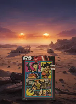 Star Wars Puzzle 187 Teile von Disney - Bild 1