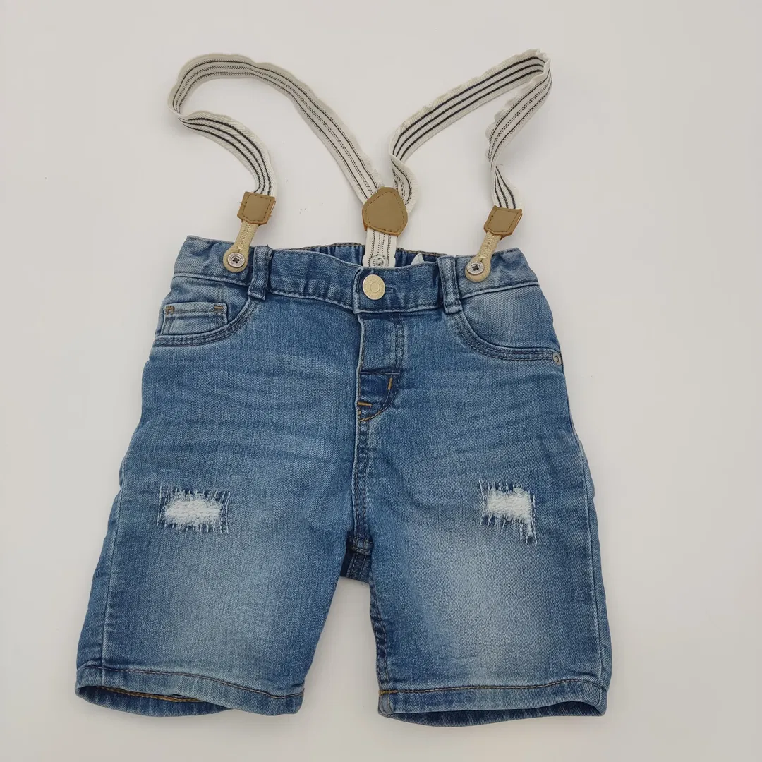 H&M Babyjean mit Hosenträger blau - 92 - Bild 3