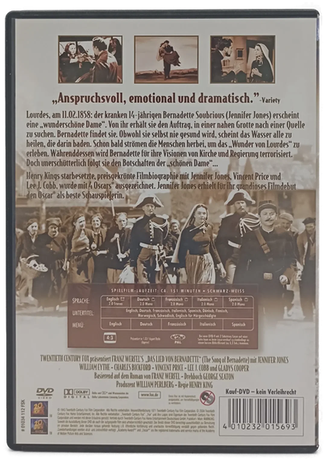 DVD "Das leben von Bernadette" – Bild 2
