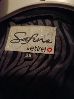 Safine by Etirel Damen Winterjacke braun-schwarz Gr. 38 - Hochwertige gestreifte Winterjacke – Vorschau 8