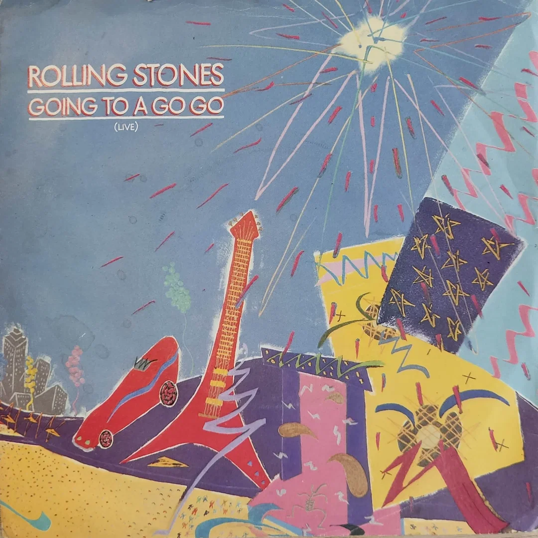 Single Vinyl The Rolling Stones "Going To A Go Go (Live)"  – Bild 1