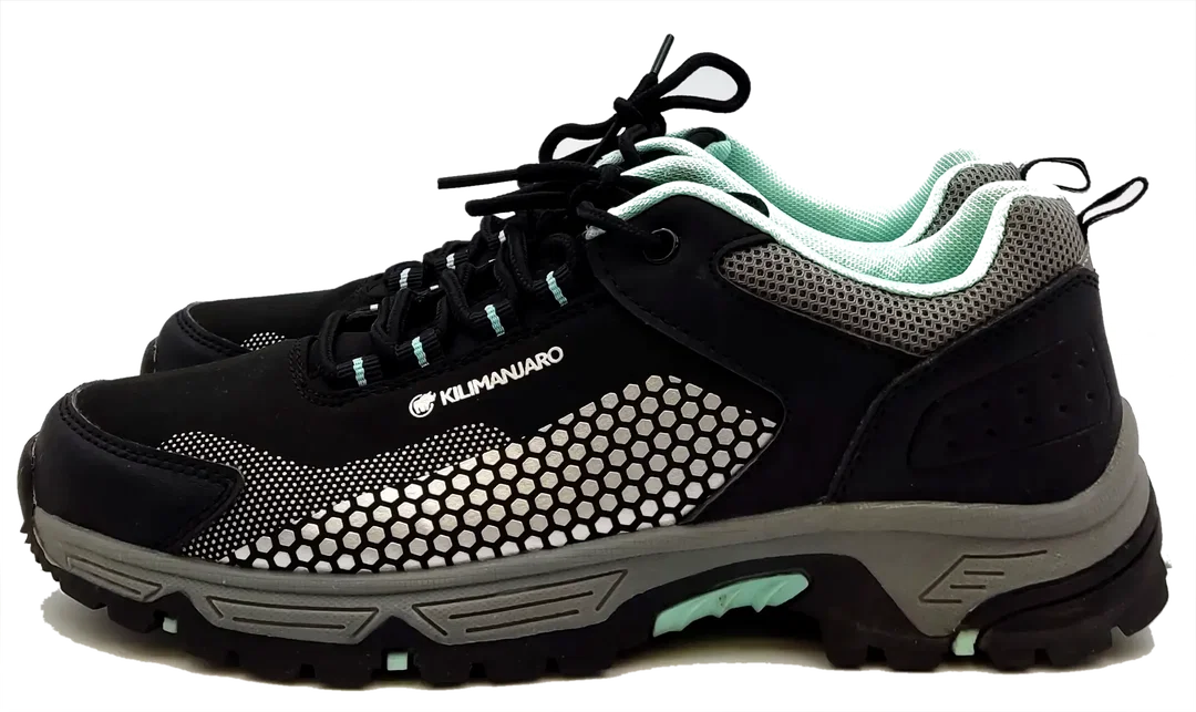 Kilimanjaro Damen Wanderschuhe schwarz/türkis Gr. 39 – Bild 4