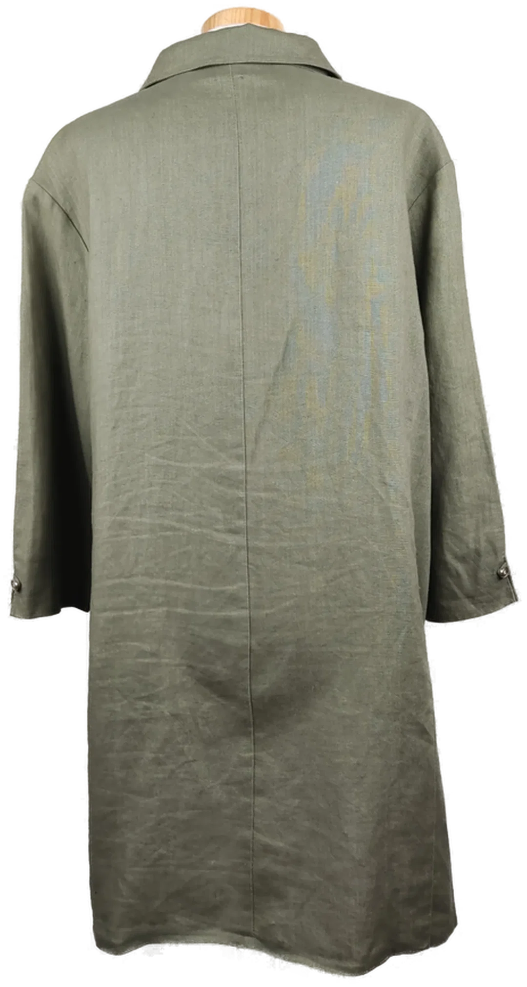 Yoors Damen lang Bluse mit Kragen grün - XXL/44 – Bild 2
