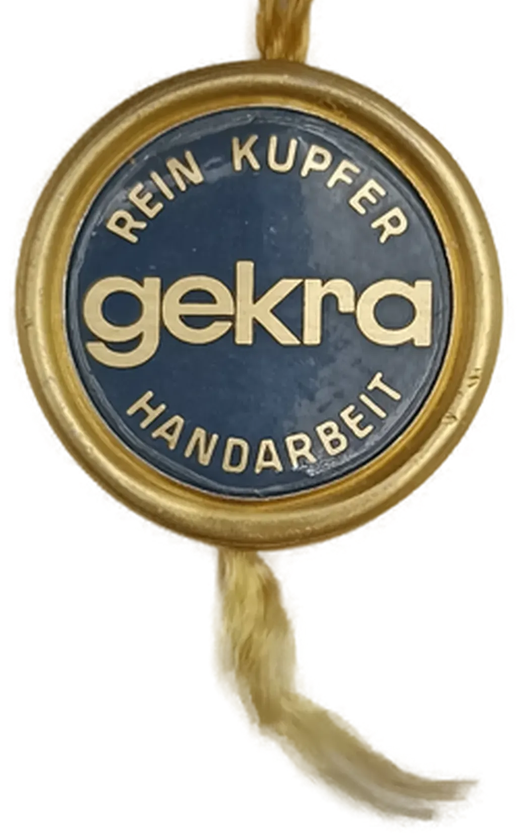 Gekra Vintage Kupferkrug handgehämmert Echte Kupfer Handarbeit 50er/60er – Bild 9