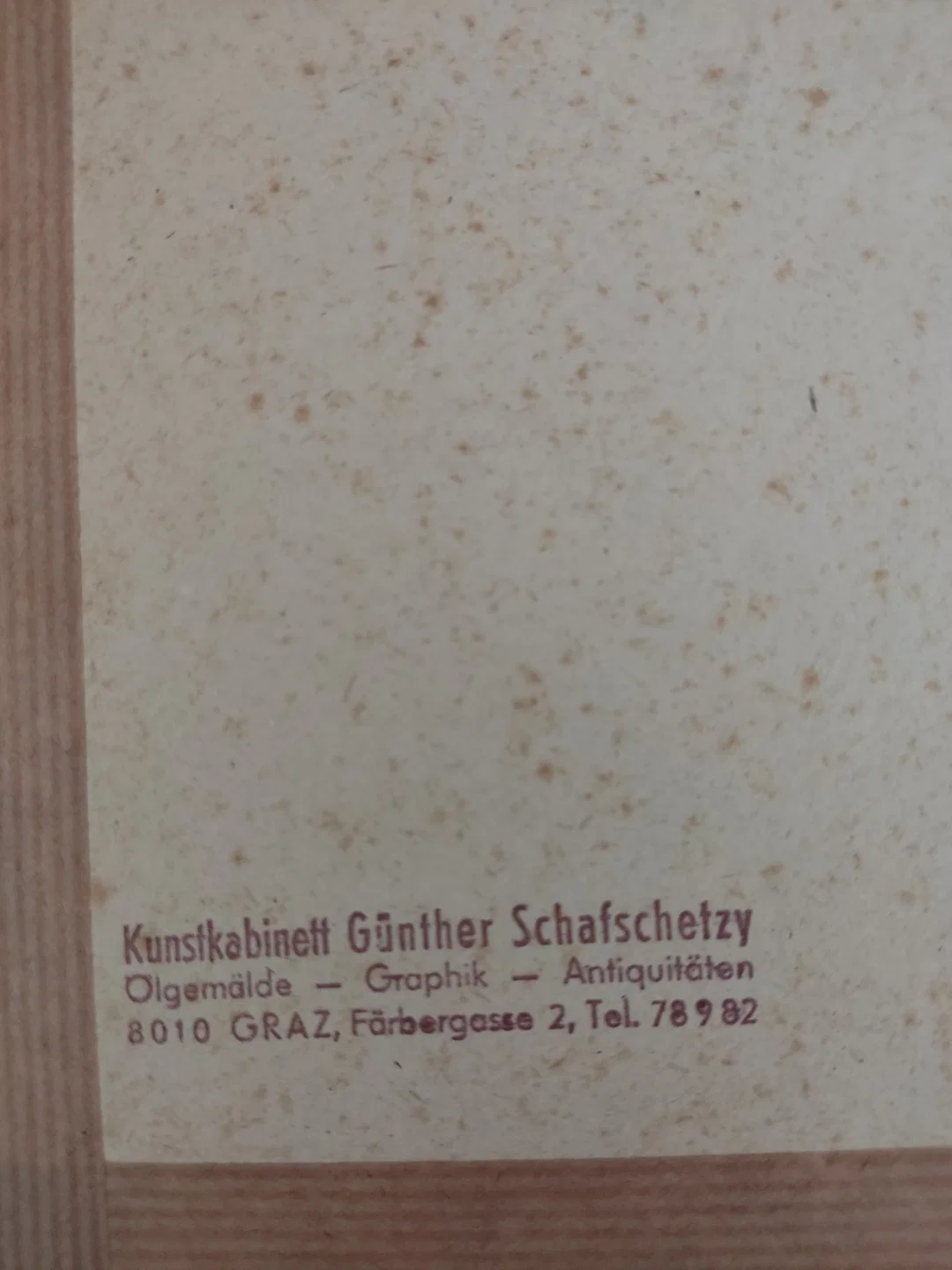 Lithographie von Kuwasseg "Das Burgtor" – Bild 3