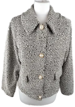 Sakko-Weste Gestreift | Eleganter Abendlook