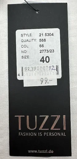 Tuzzi - Damen Langarmshirt - Gr. 40 - Bild 5