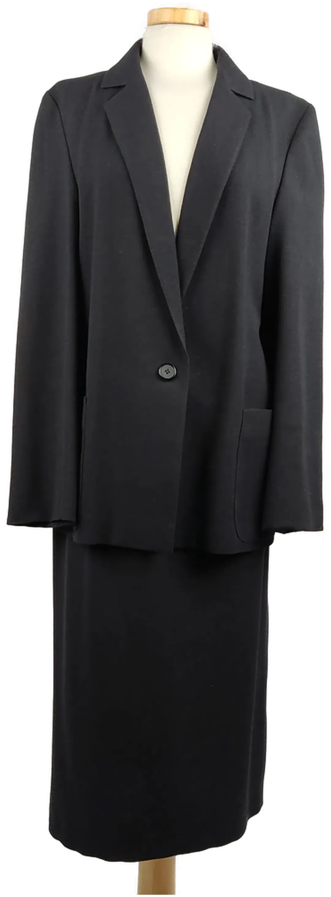 Vintage Damen Kostüm schwarz - S/36 - Bild 4