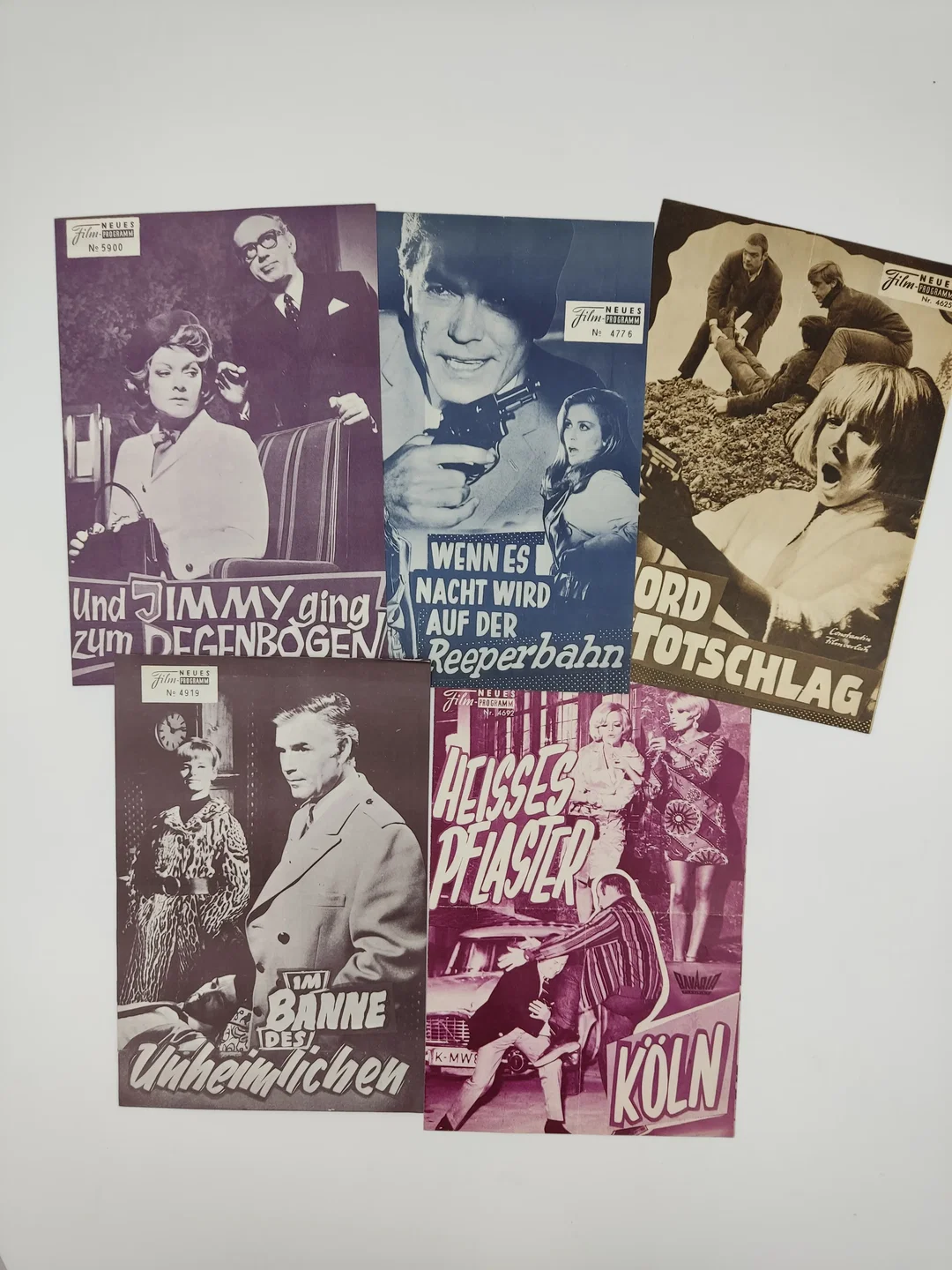 21x Vintage Filmprogramme Deutscher Film - 1960er – Bild 3