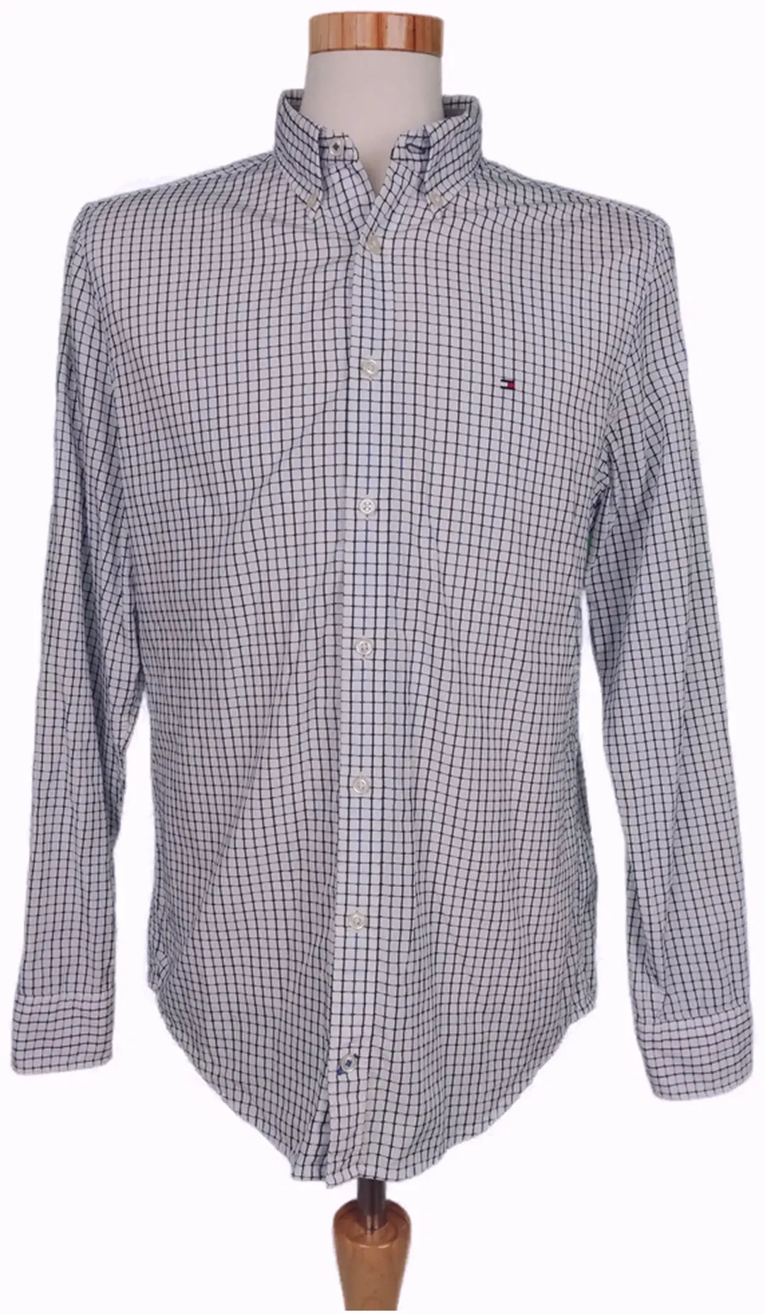 Tommy Hilfiger Herren Hemd - Gr. M - Bild 4