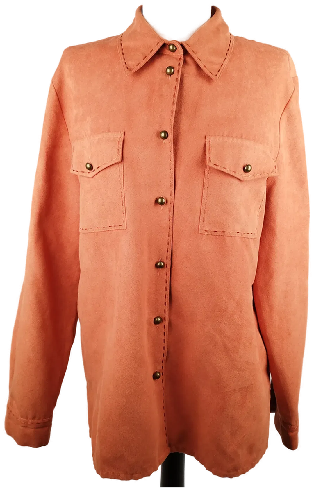 Orange Maria Bellesi Bluse - Gr. 40 - Bild 4